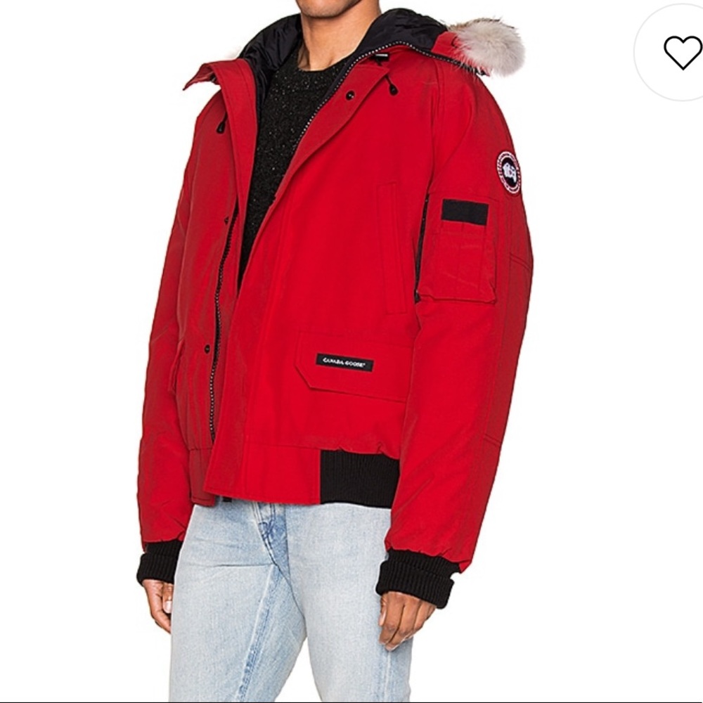 Canada Goose Chilliwack Bomber in Red